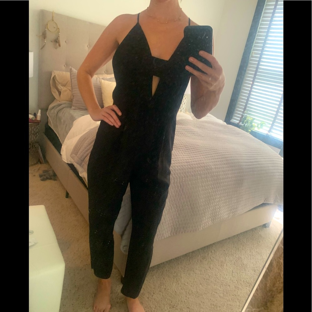 Black jumpsuit